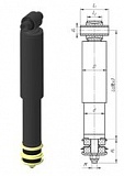 Амортизатор БААЗ УЛИГ.40.А4.452995.091