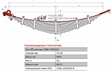 Лист коренной рессорный №1 ЗиЛ 130Д: 495810, 441510, 431410, 431917, ММЗ-555, ММЗ-4502 задний