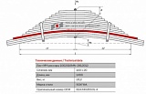 Задний рессорный лист №4 MAN TGA, TGS, TGX, FE 26, 33, 40 тонн '1994-2005